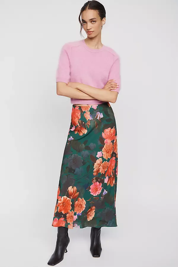 Midi Slip Skirt