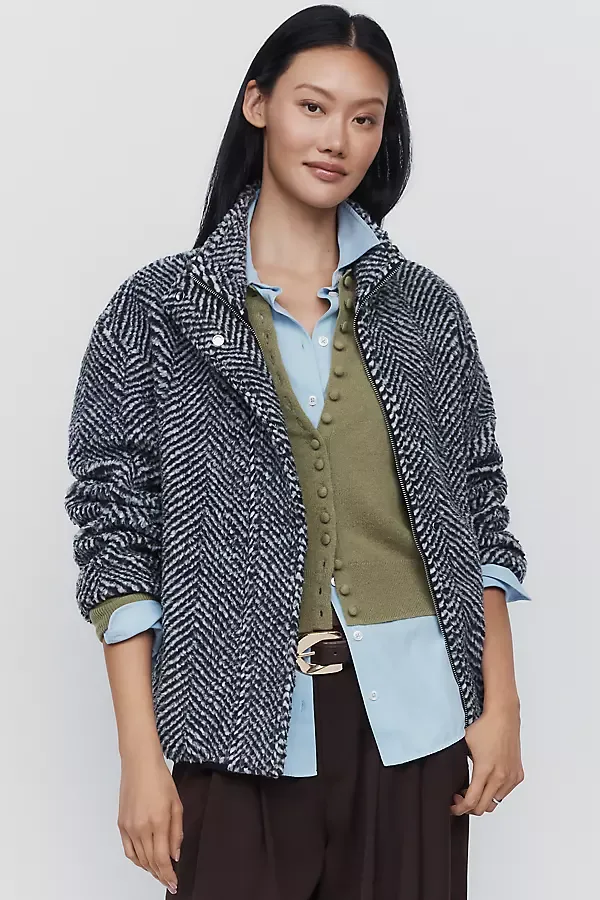 Funnel Neck Jacket by RD Style