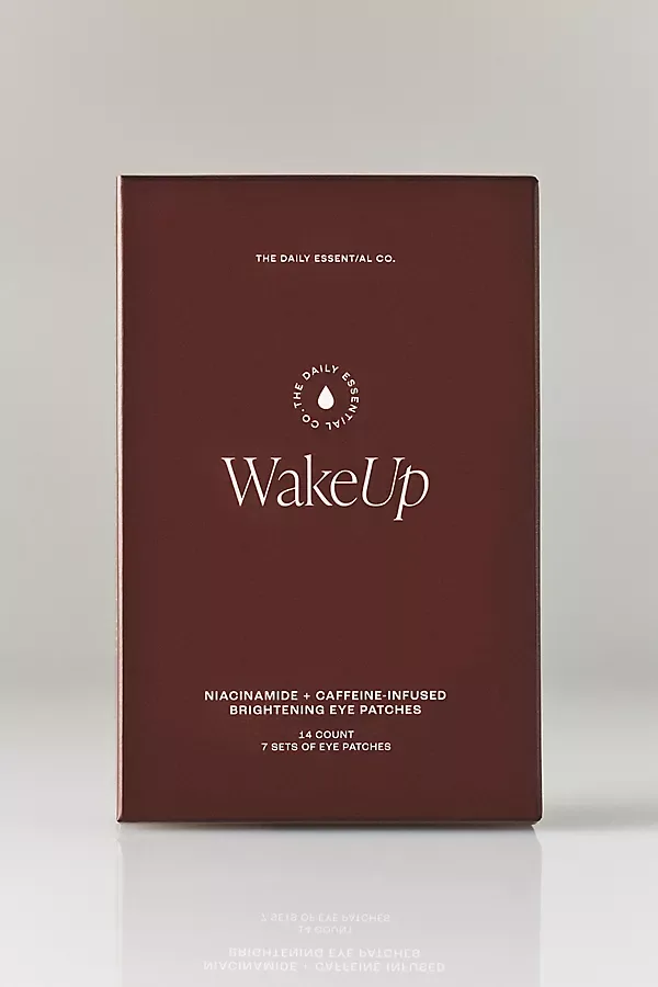 Wake Up Niacinamide & Caffeine-Infused Brightening Under-Eye Patches by The Daily Essential Co.