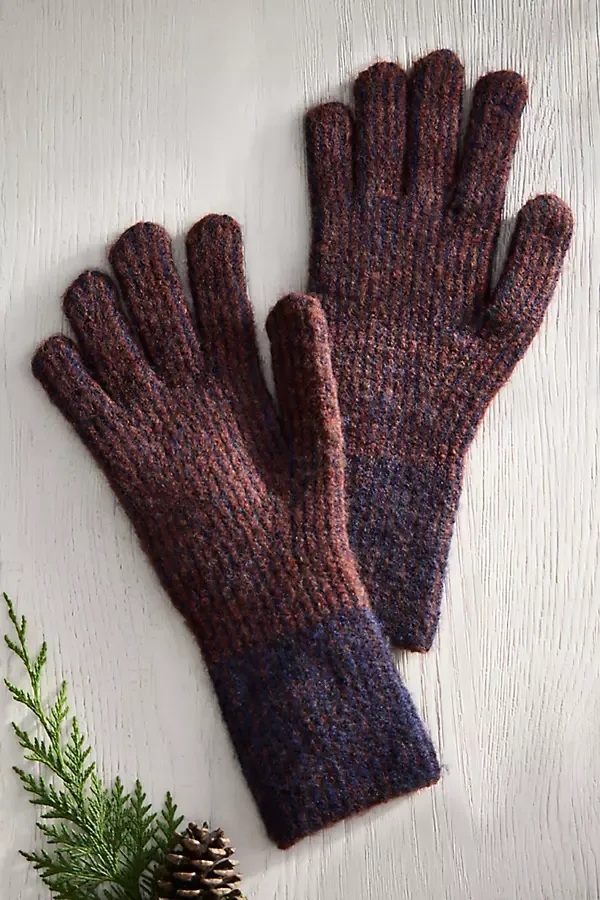 Cozy Stripe Gloves