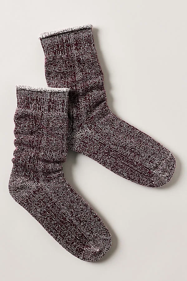 The Sunday Terry Knit Crew Socks