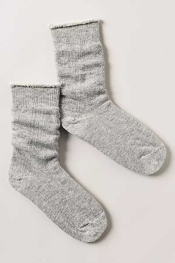 The Sunday Terry Knit Crew Socks