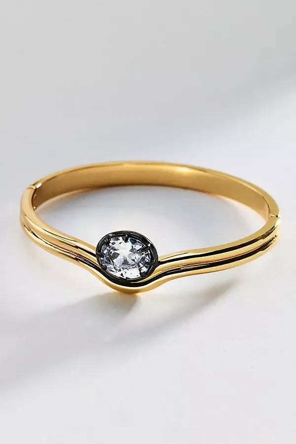 Crystal Cuff Bracelet by Anthropologie