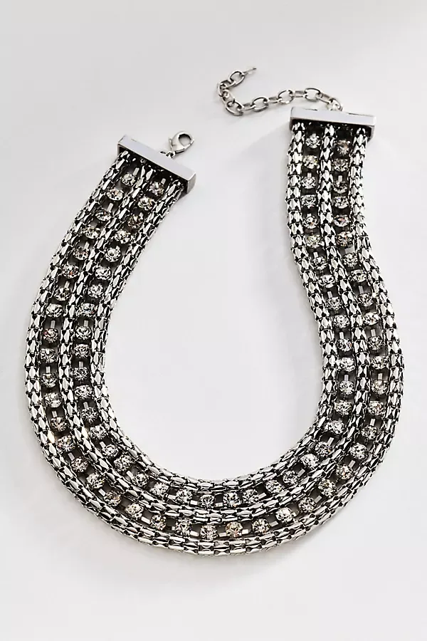 Fancy Errand Collar Necklace by Anthropologie