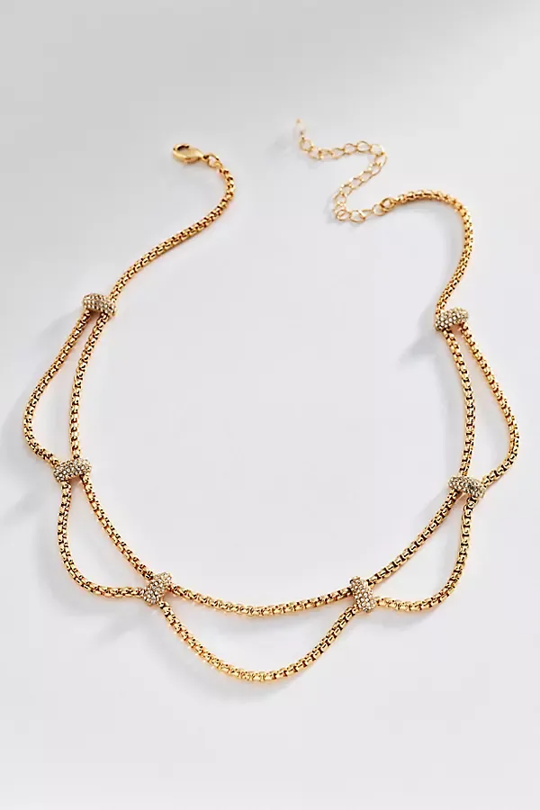 Draped Collar Necklace