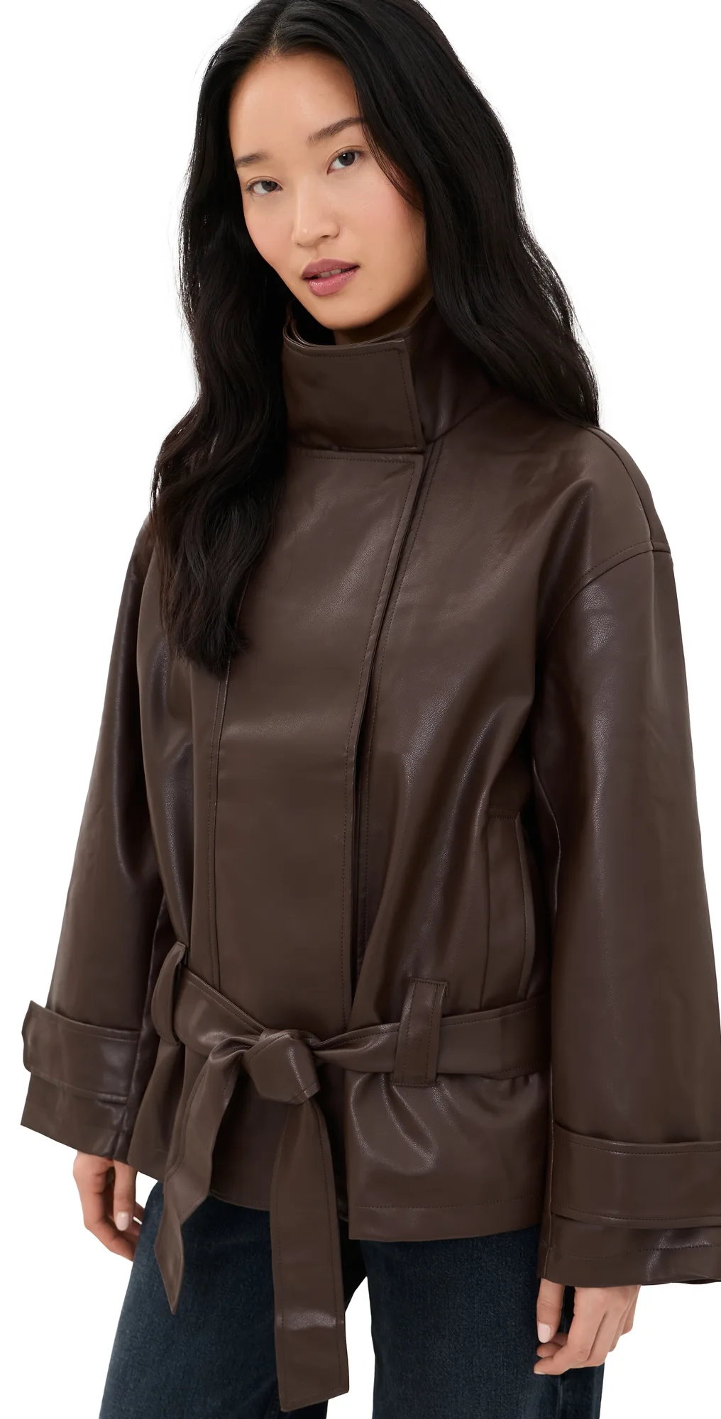 Jaden Faux Leather Jacket