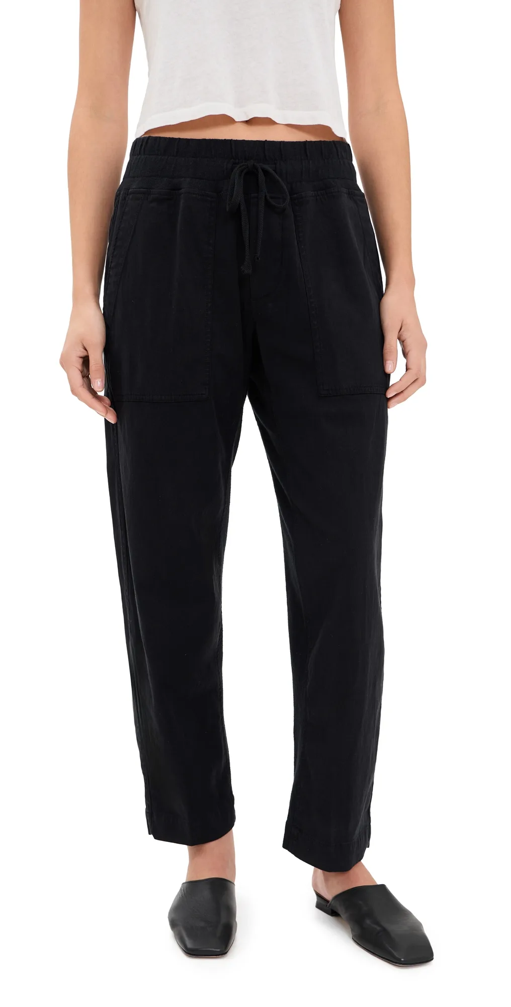 James Perse Mixed Media Pants by James Perse
