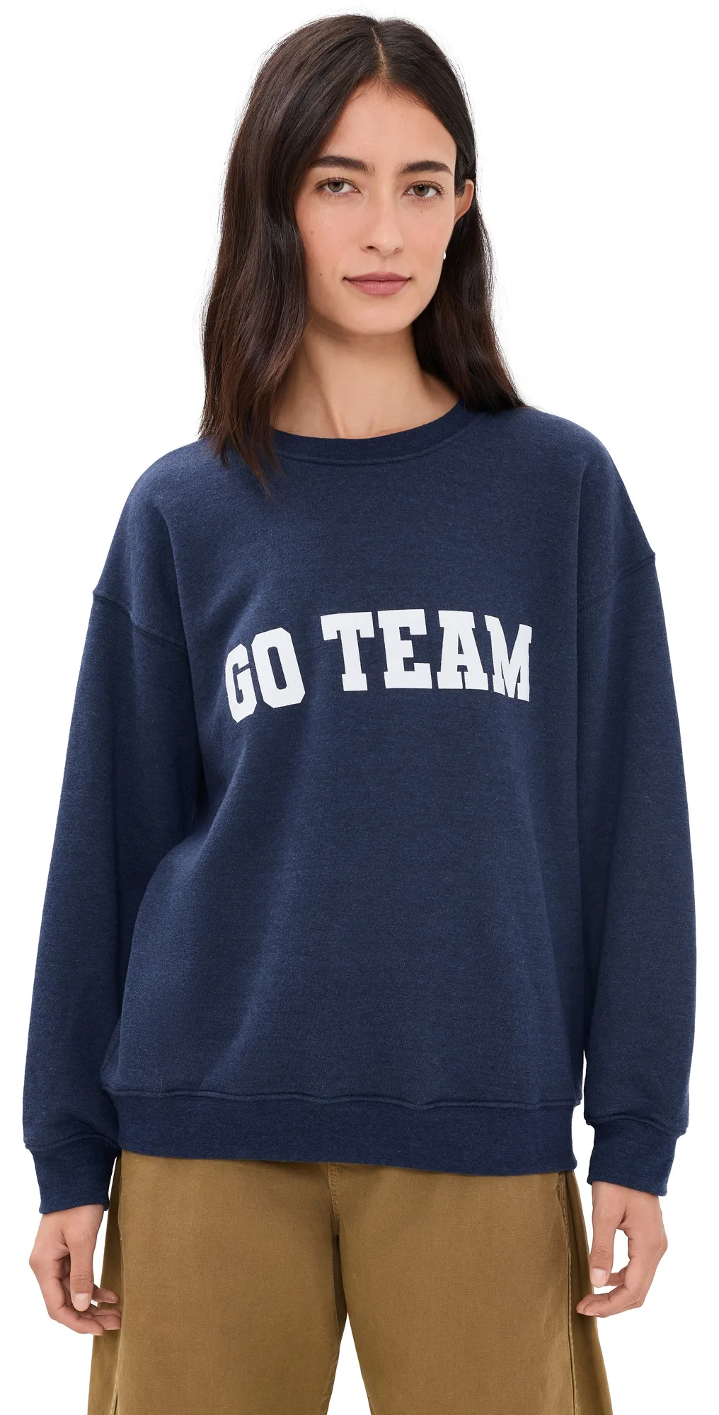 Go Team Oversized Crew Tee by Sunny Somewhere