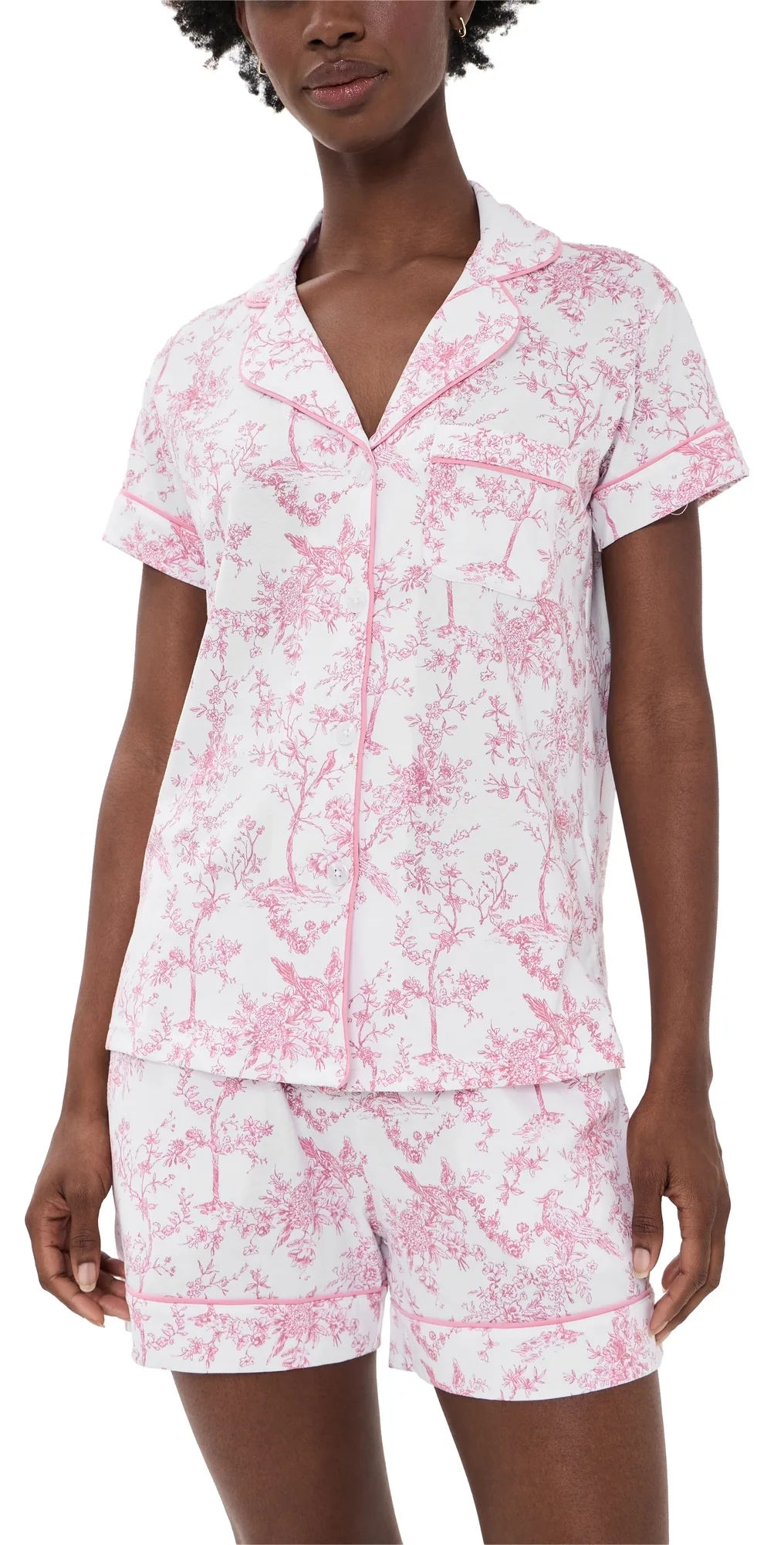 Pima Short Sleeve Sleep Set by Petite Plume