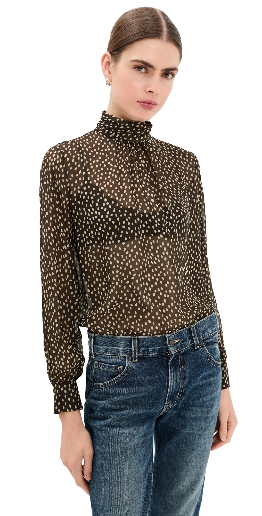 Silk Remie Blouse by Nili Lotan