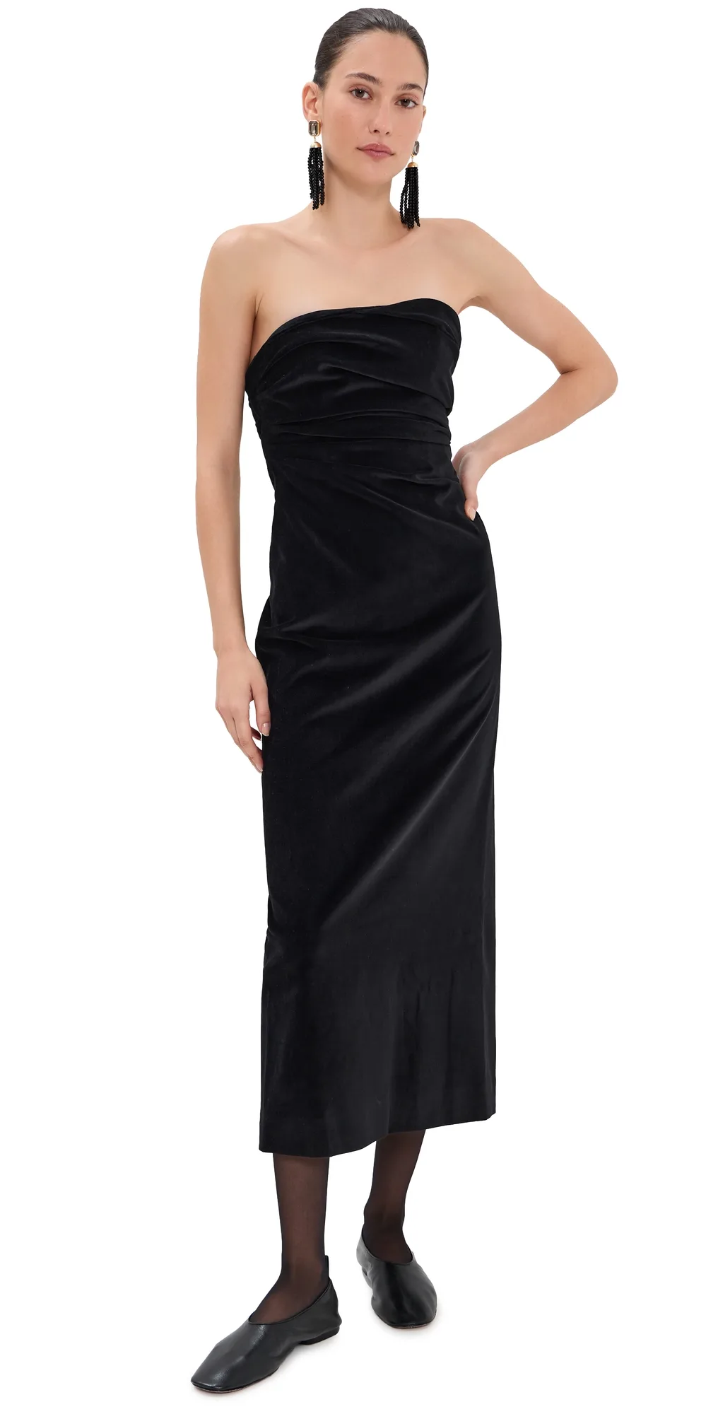 Sabella Velvet Dress by TOVE