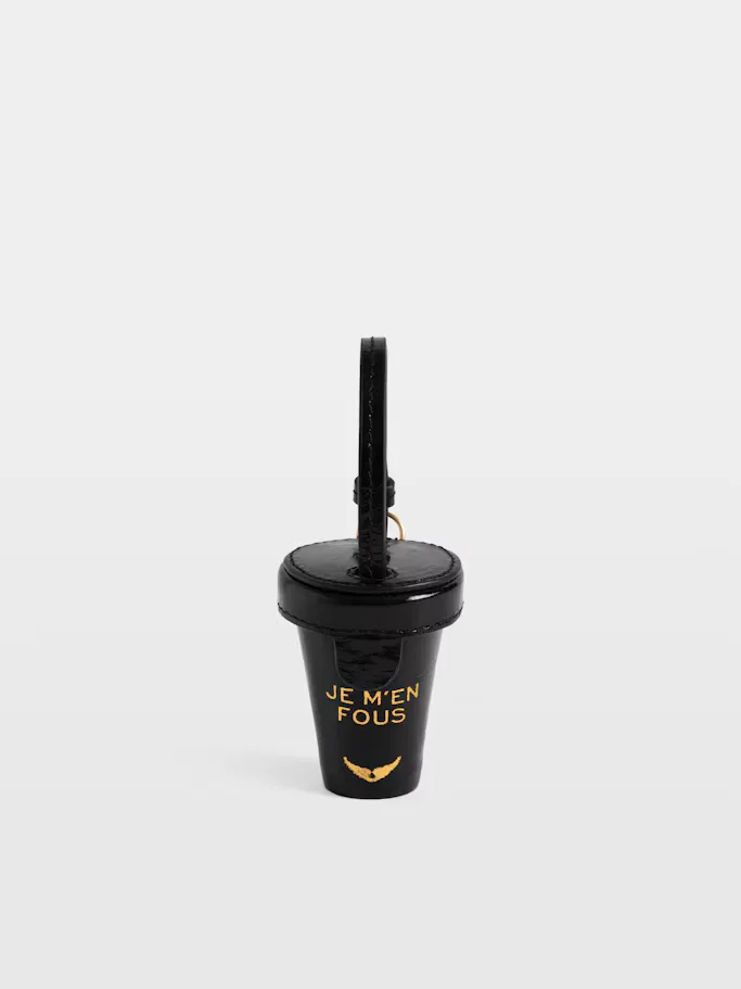 Coffee Cup Keyring by Zadig & Voltaire