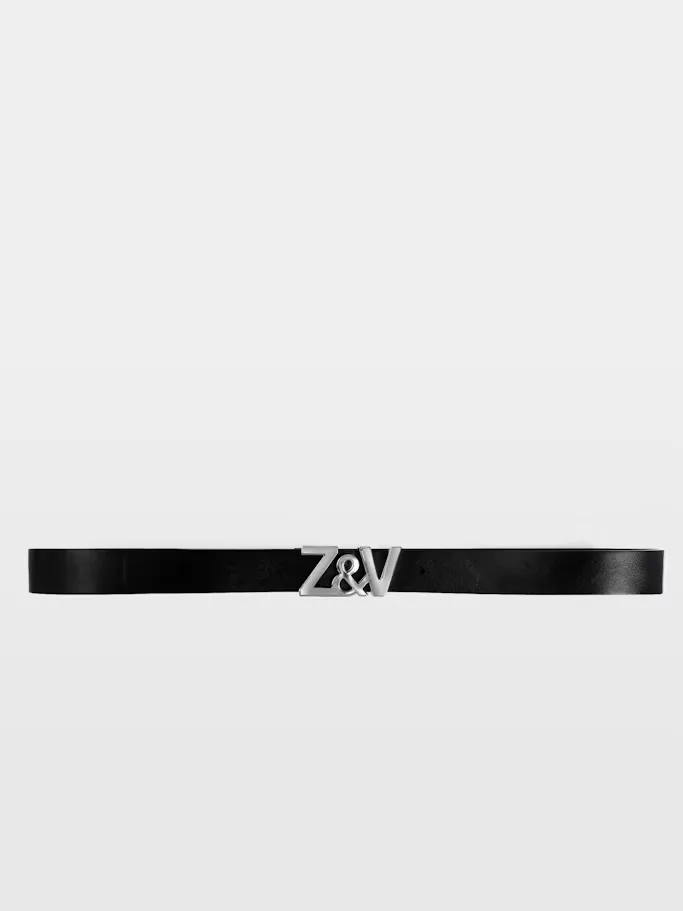 Z & V 30MM Vintage Patent Belt by Zadig & Voltaire