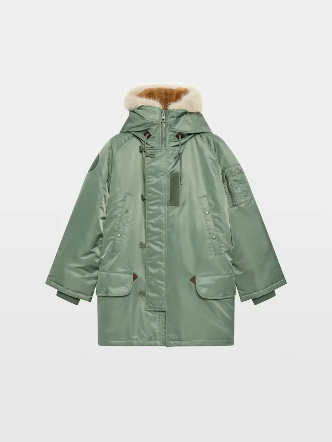 Kabol Satin Parka by Zadig & Voltaire