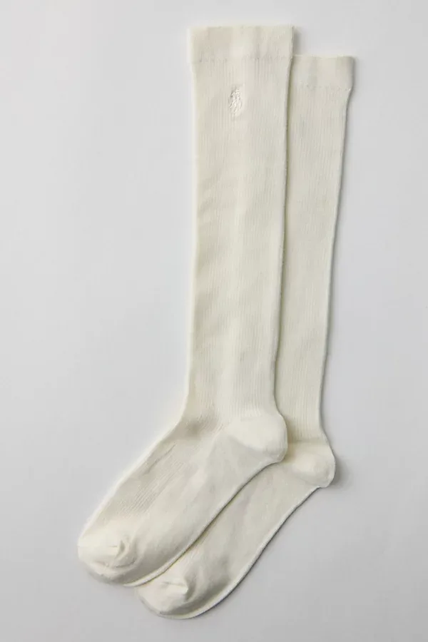 Ribbed Knee-High Socks by Polo Ralph Lauren
