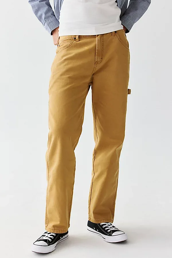 Worn in Relaxed Canvas Carpenter Pants by Dickies