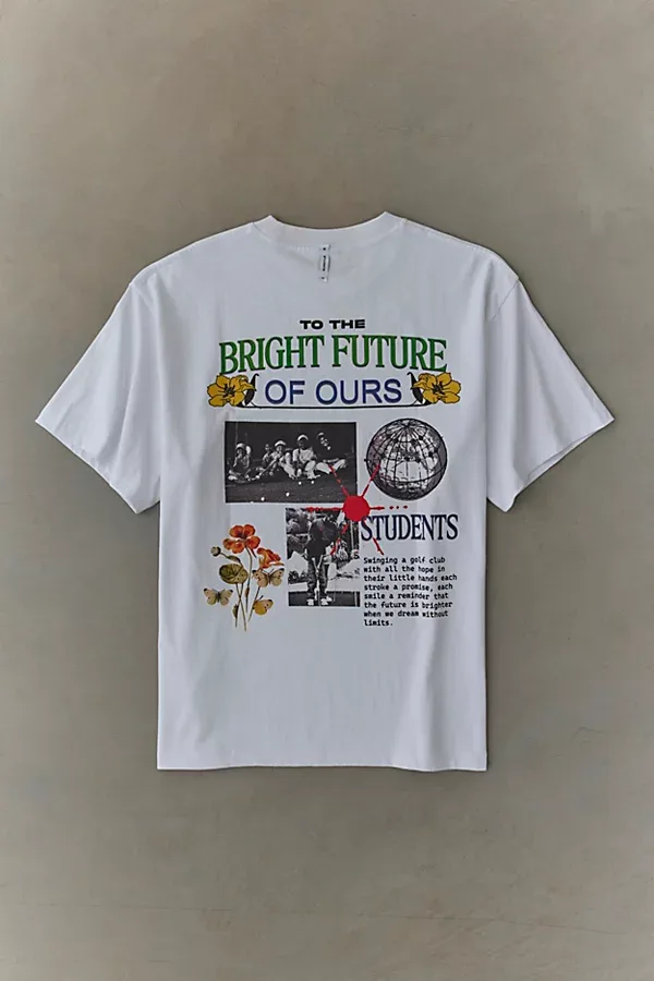 Bright Future Graphic Tee by Students Golf