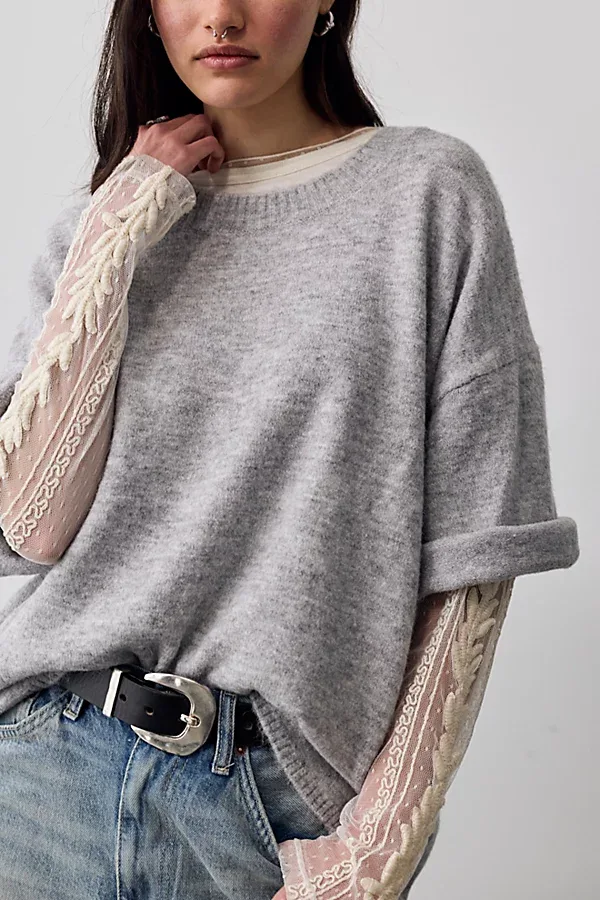 Margot SoftSpun Sweater Tee by Free People