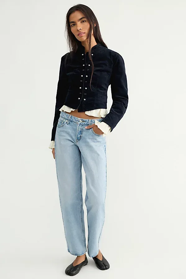 Levis Low Straight Jeans by Levi's