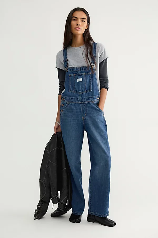 Levis Full-Length Baggy Overalls by Levi's