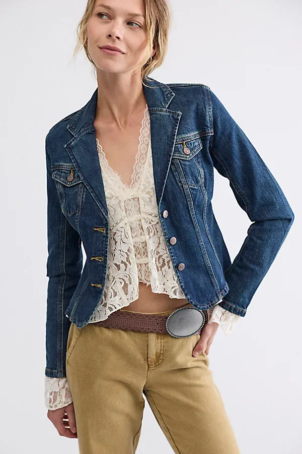 Levis Type III Denim Blazer by Levi's