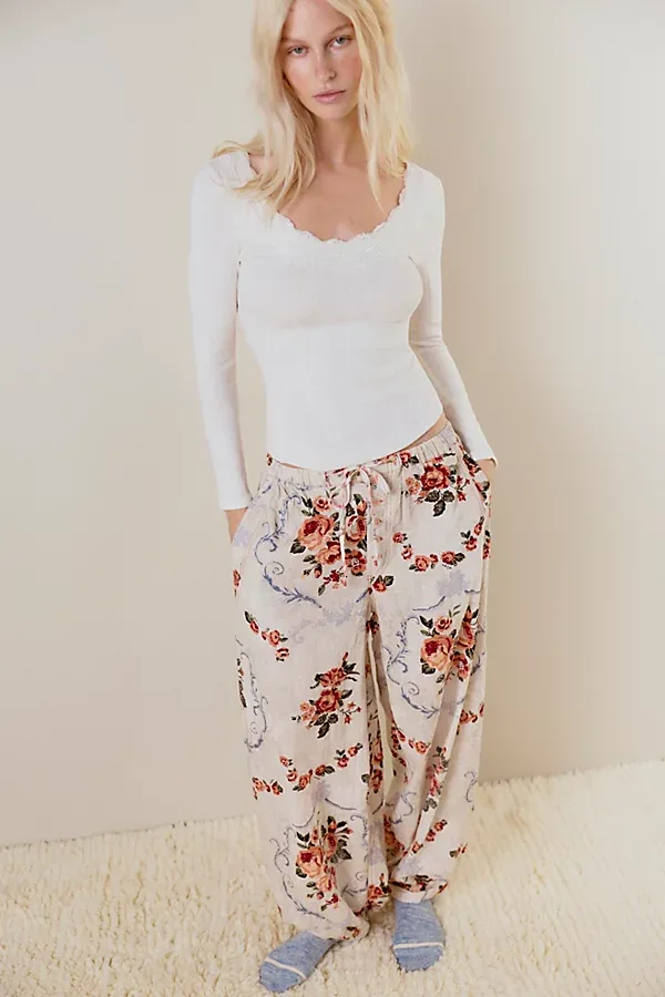 On Repeat Drawstring PJ Pants