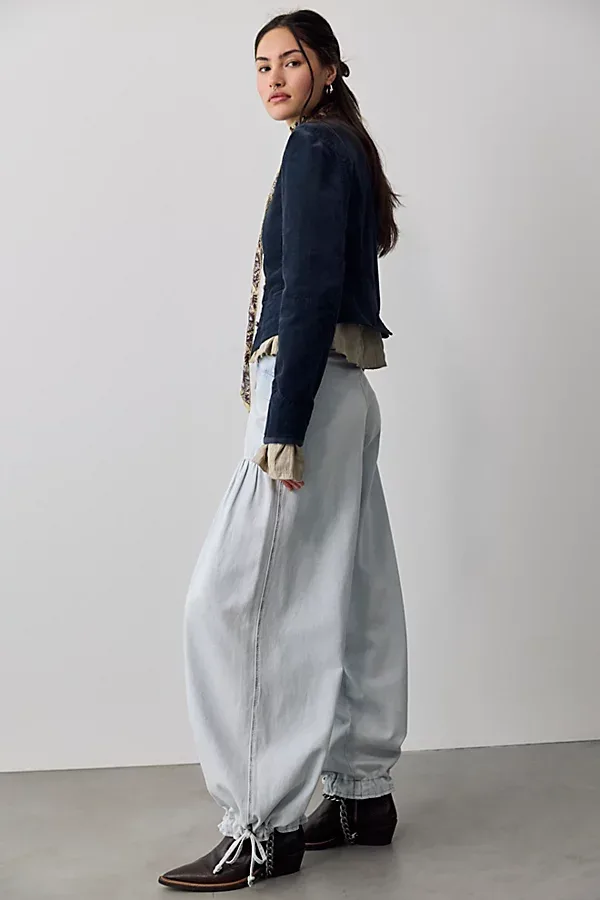 We the Free Lotus Balloon Jeans by Free People
