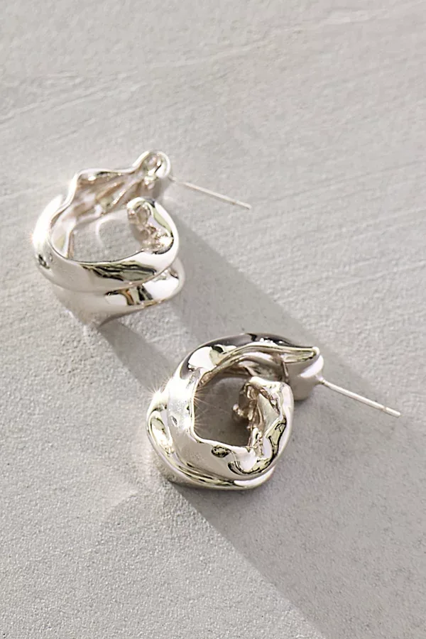 Anita Berisha the Big Wave Earrings