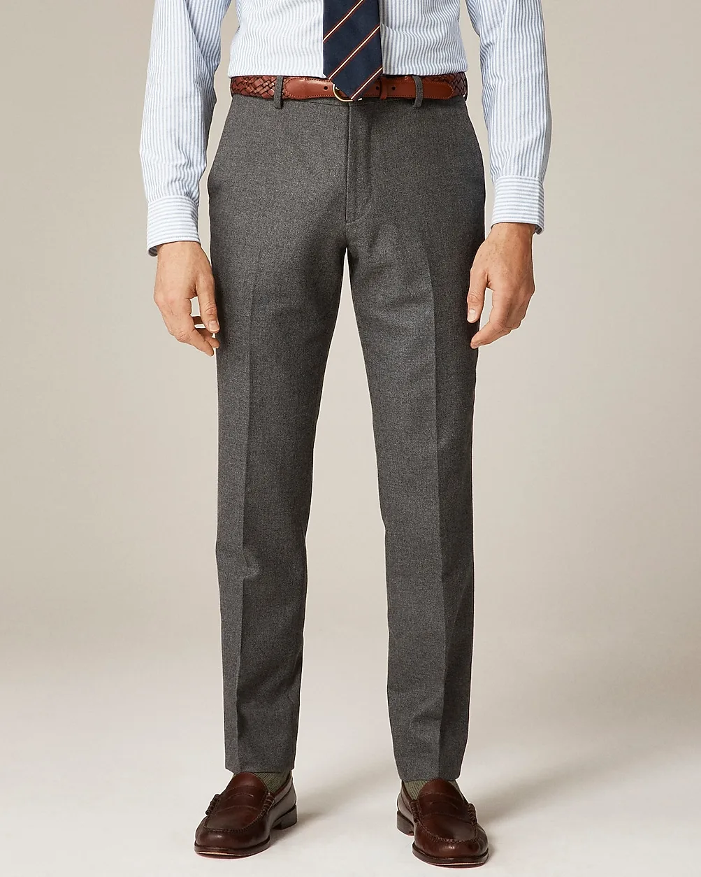 Ludlow Slim-Fit Suit Pant in English Cotton-Wool Blend by J.Crew