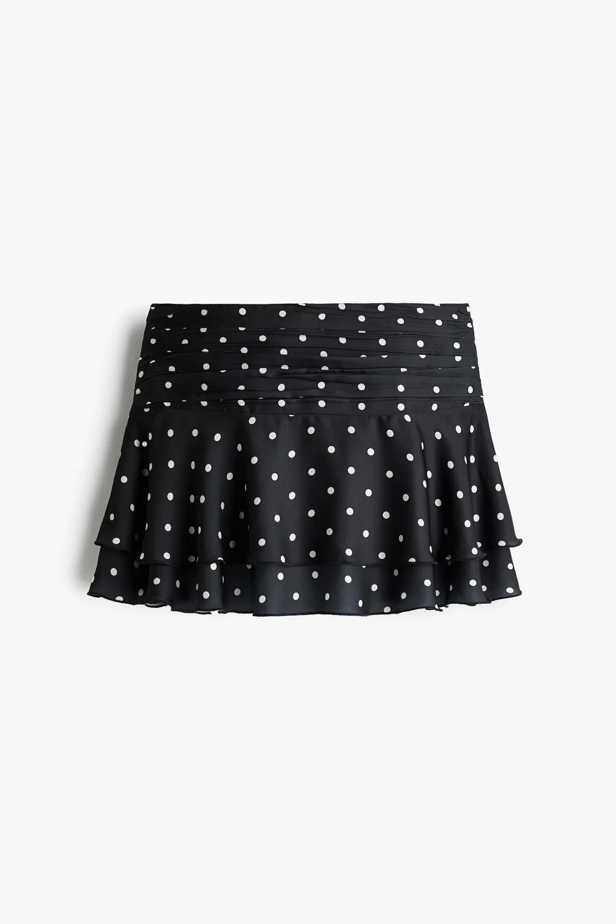 Satin Mini Skirt by H&M