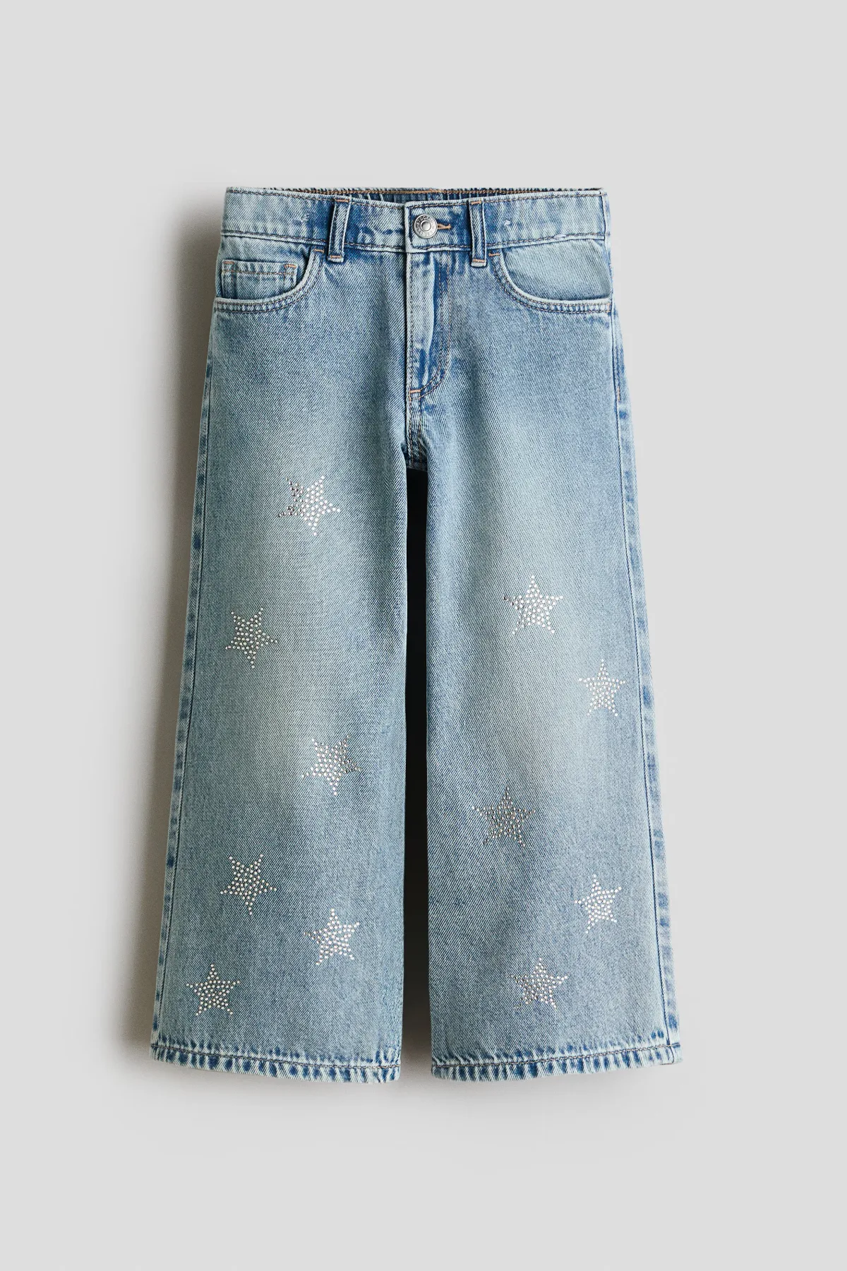 Wide-Leg Jeans with Motif by H&M