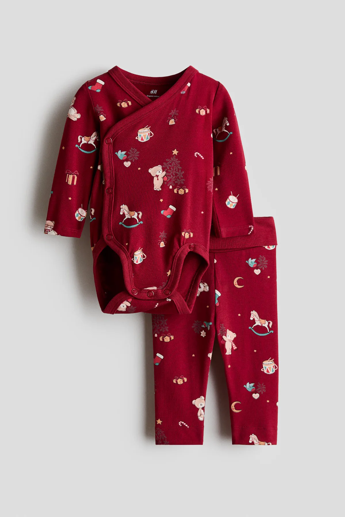 2-Piece Bodysuit and Leggings Set by H&M