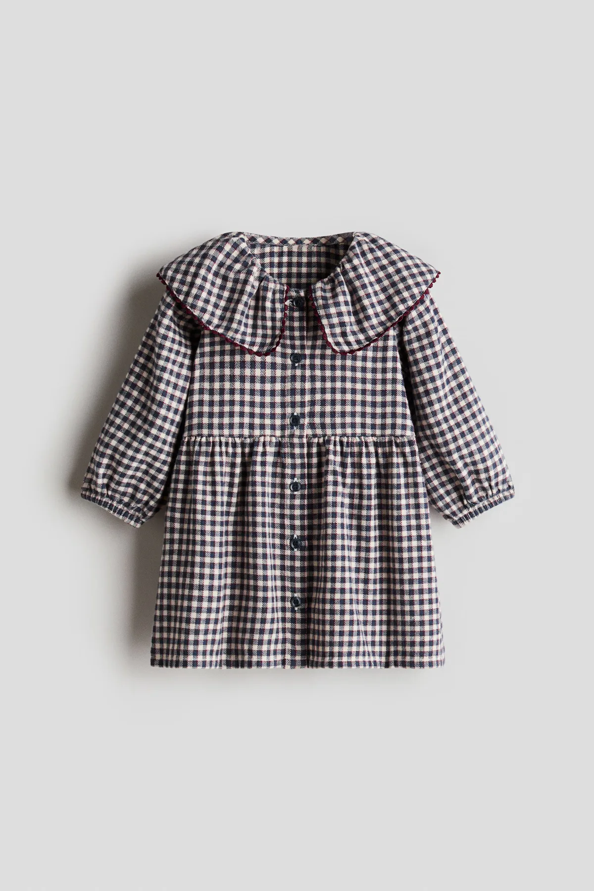 Cotton Dress with Collar by H&M