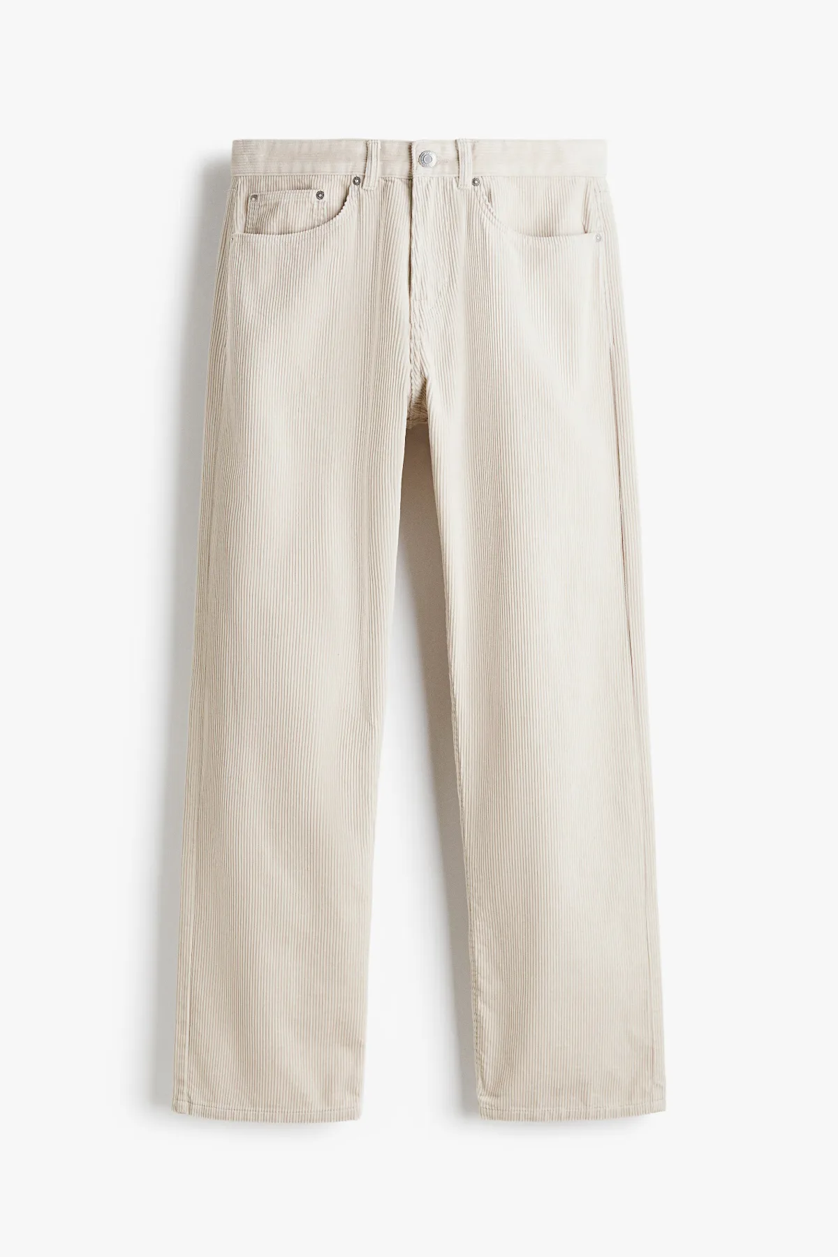 Regular-Fit Cotton Corduroy Pants by H&M