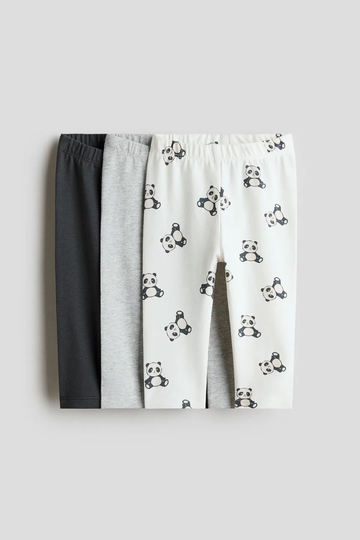 3-Pack Cotton Leggings by H&M