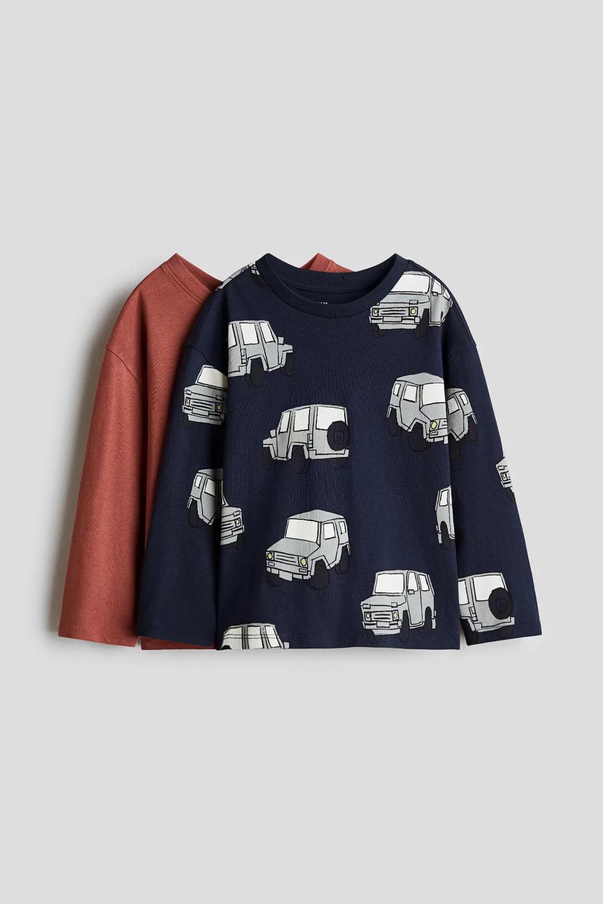 2-Pack Long-Sleeved T-Shirts by H&M