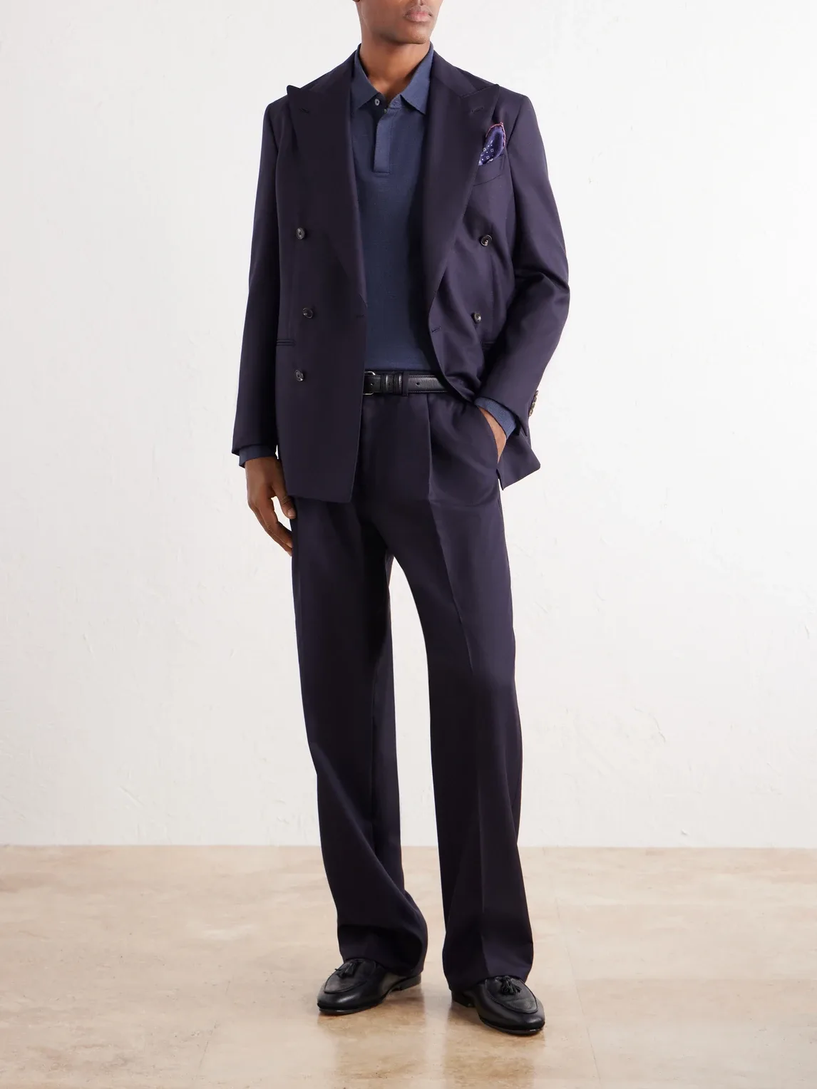 Merino Wool Polo Shirt