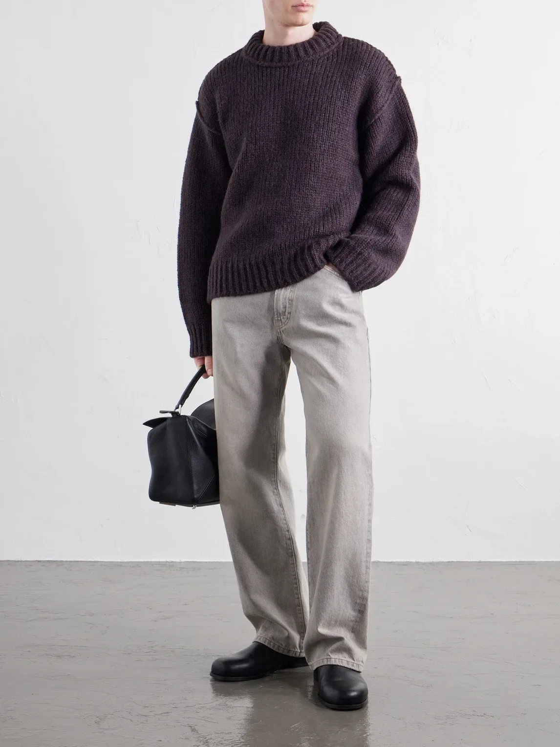 Wool and Alpaca-Blend Sweater