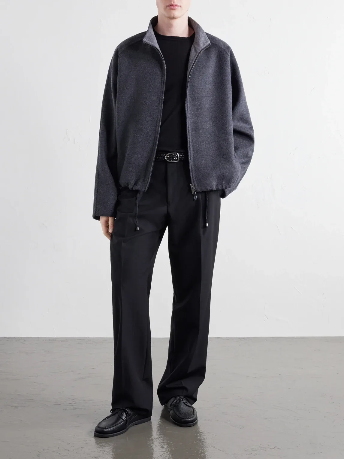 Reversible Wool-Fleece Jacket