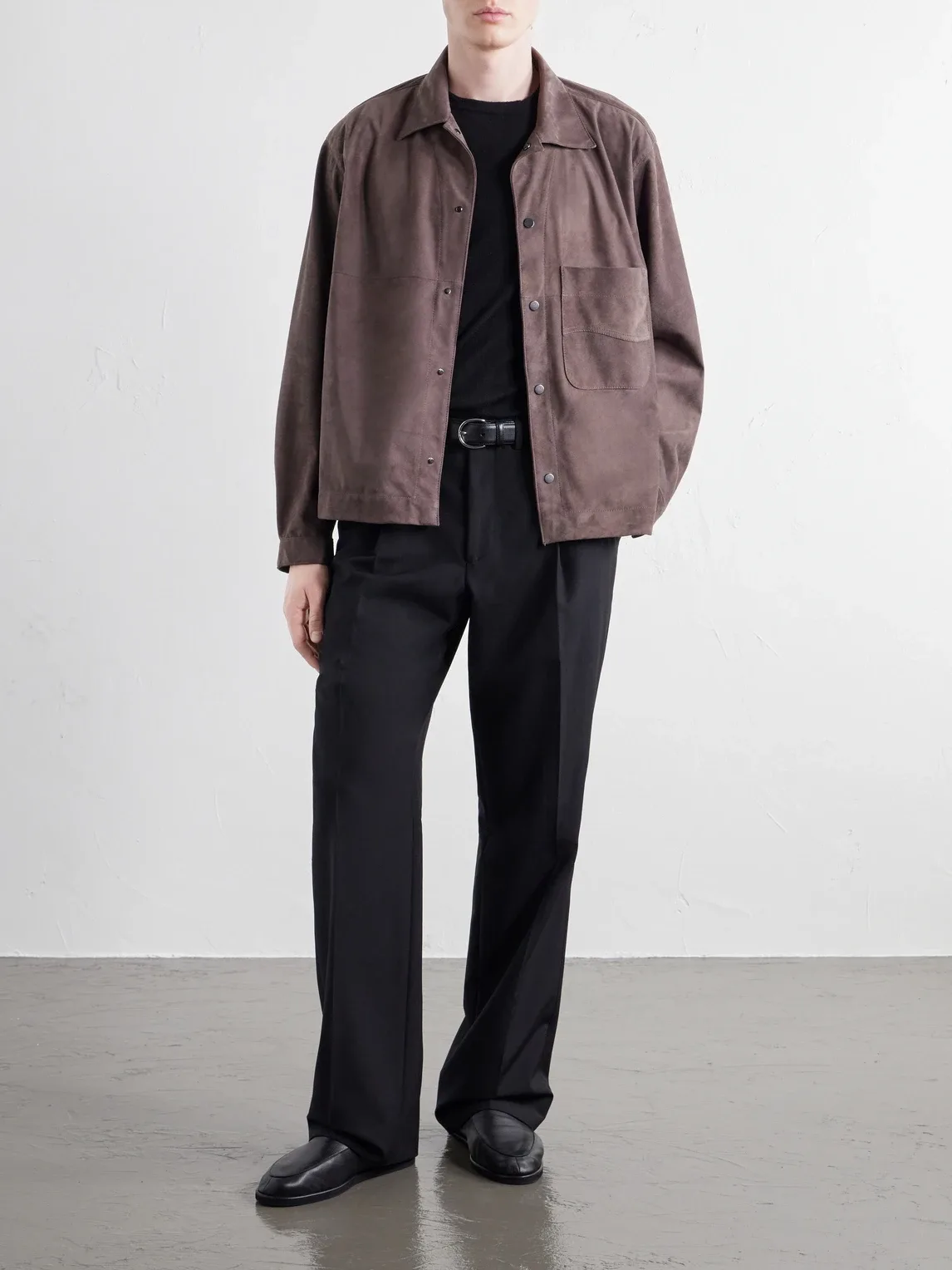 Wave Suede Jacket by Stffa