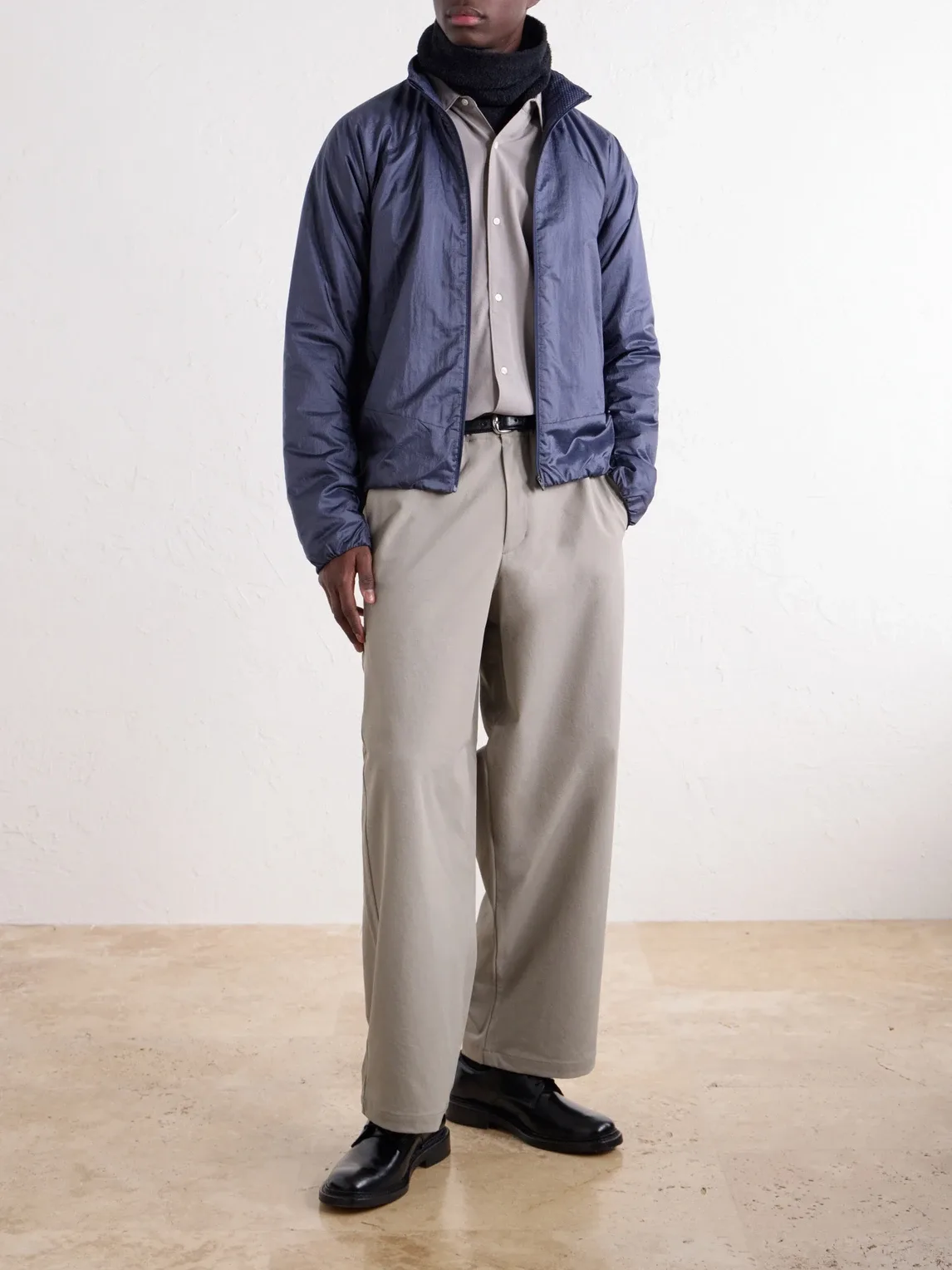 Padded Pertex Quantum AIR Diamond Fuse Running Jacket by Goldwin