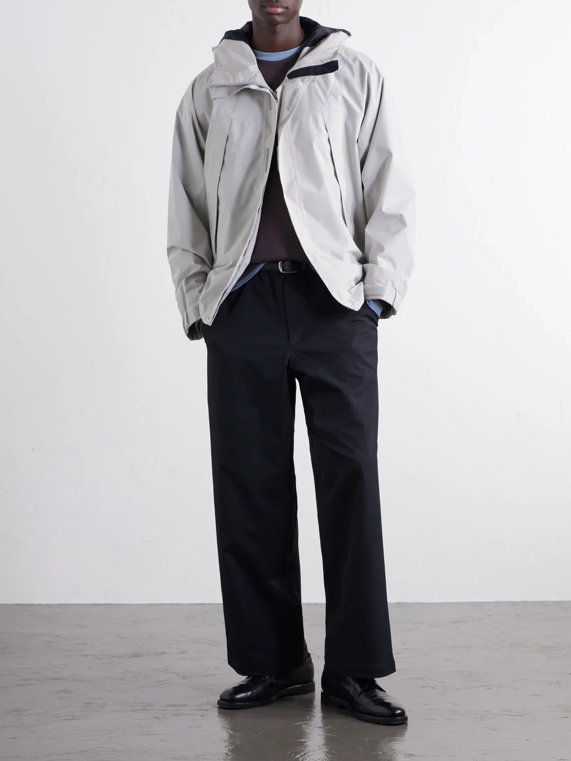Barite Hooded Panelled Shell Ski Jacket by Goldwin