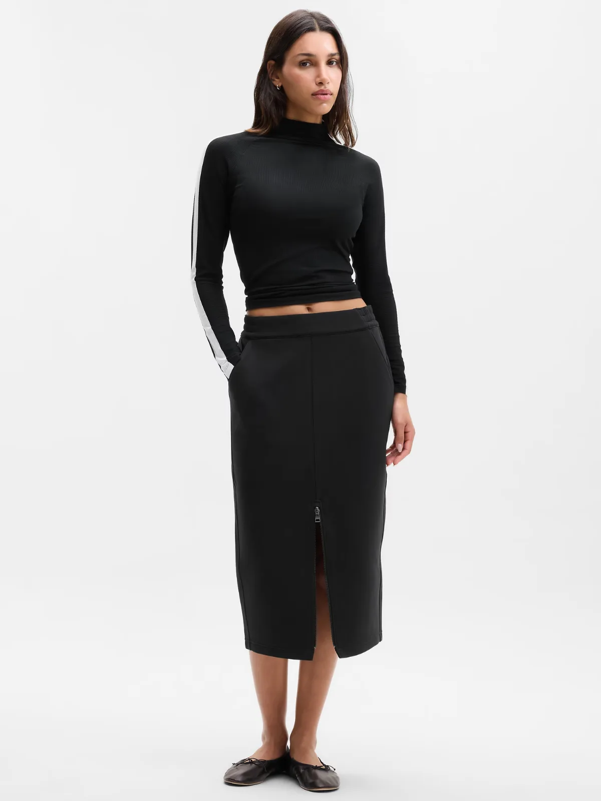 Form Knit Midi Skirt by Athleta