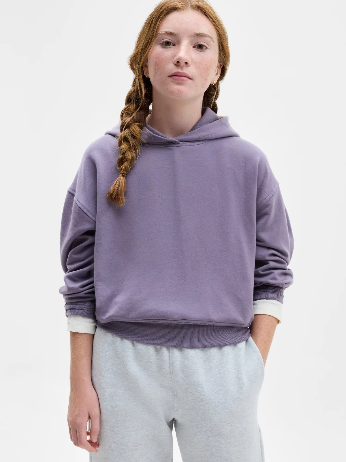 Athleta Girl Coaster Luxe Balloon Sleeve Hoodie by Athleta
