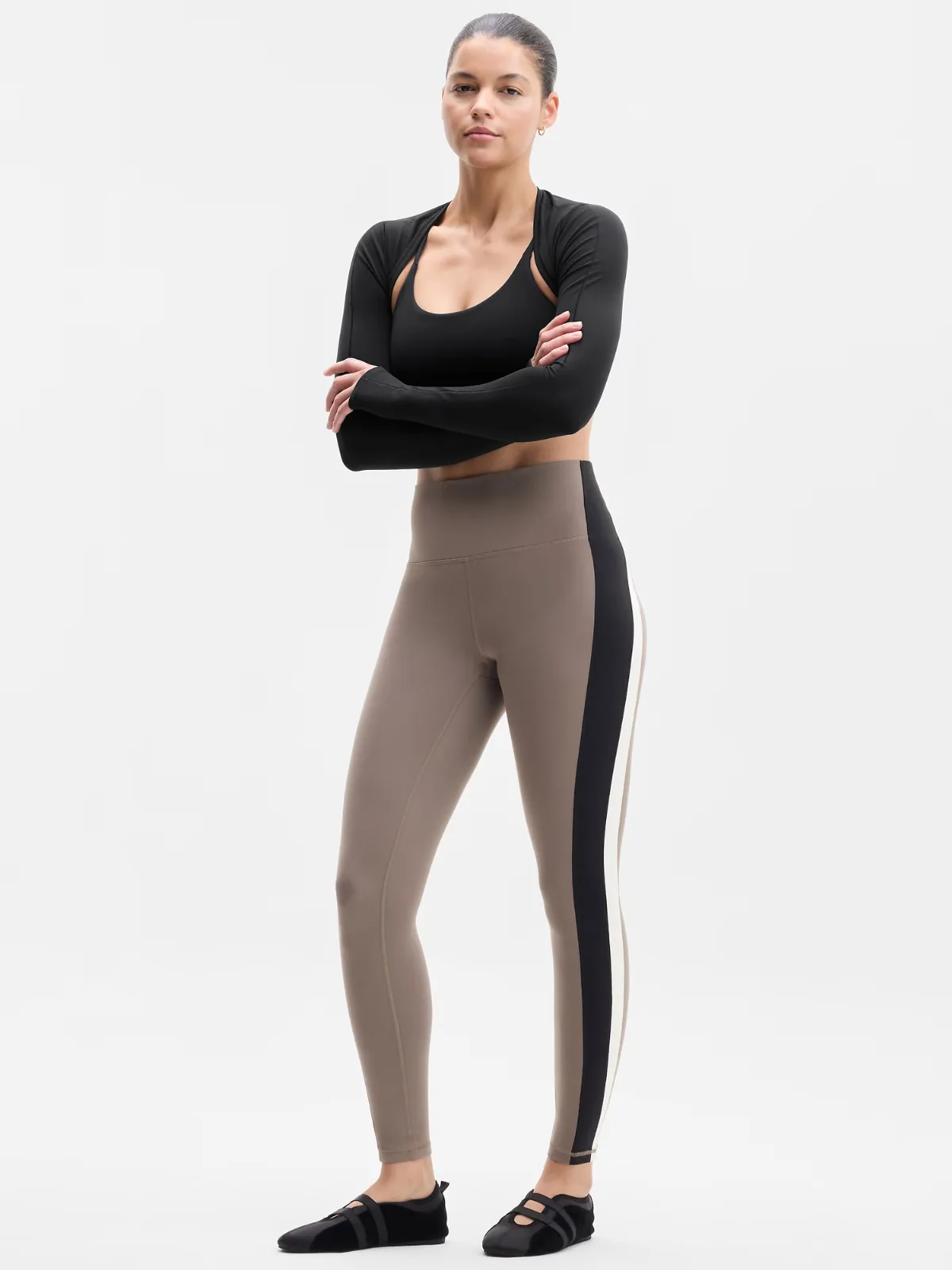 Salutation Graphic Stripe Legging by Athleta