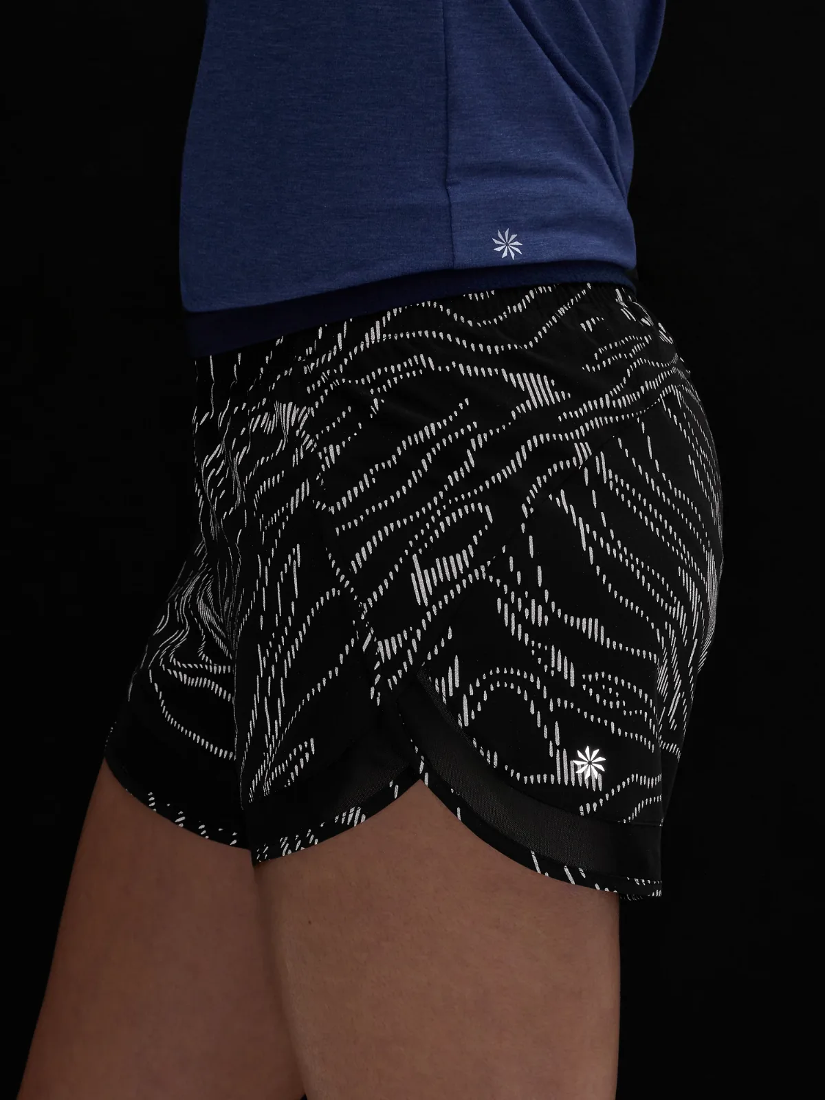 Mesh Racer Run Mid Rise 4 Short by Athleta