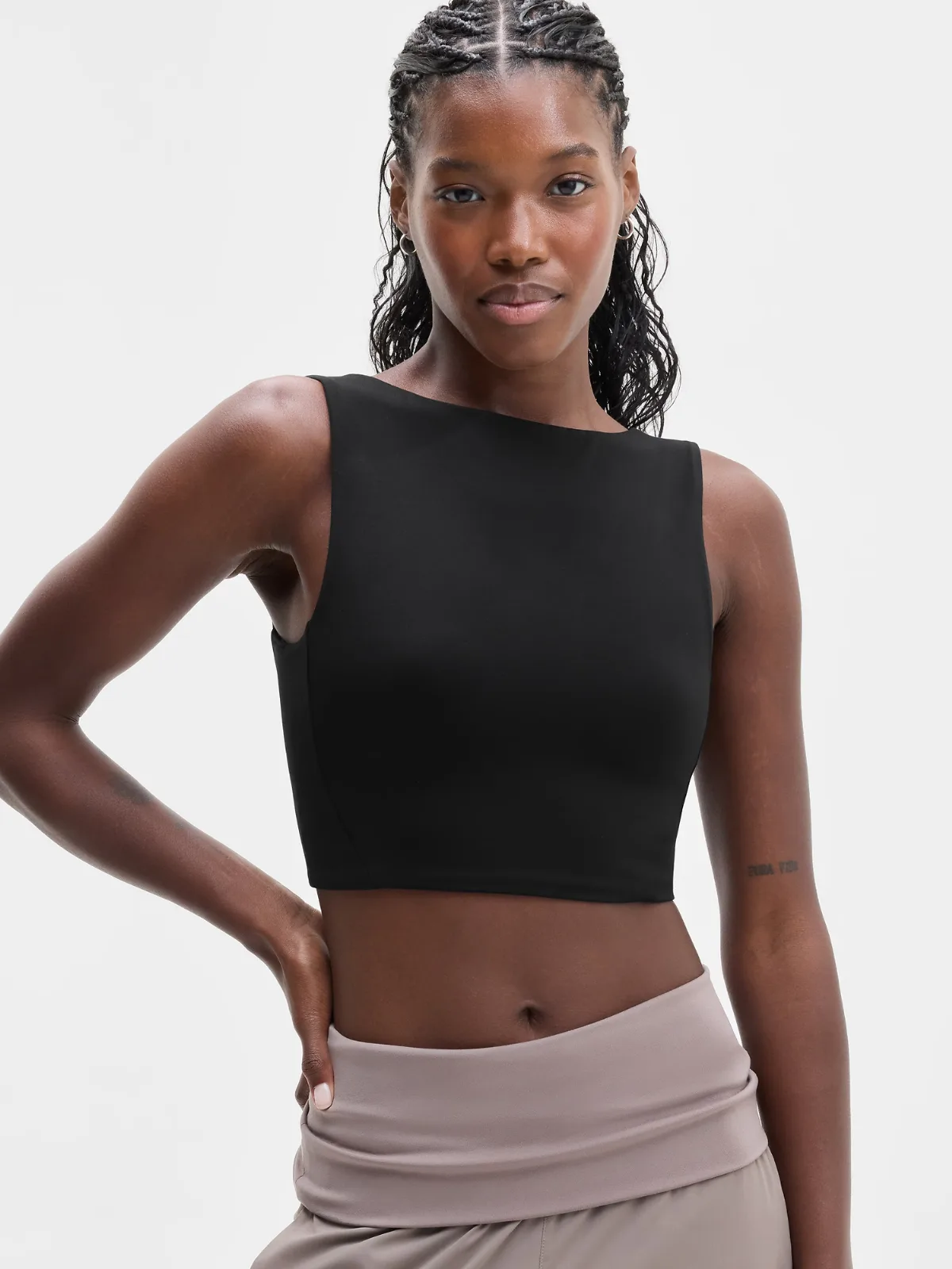 Transcend Low Back Longline Bra D-Dd by Athleta