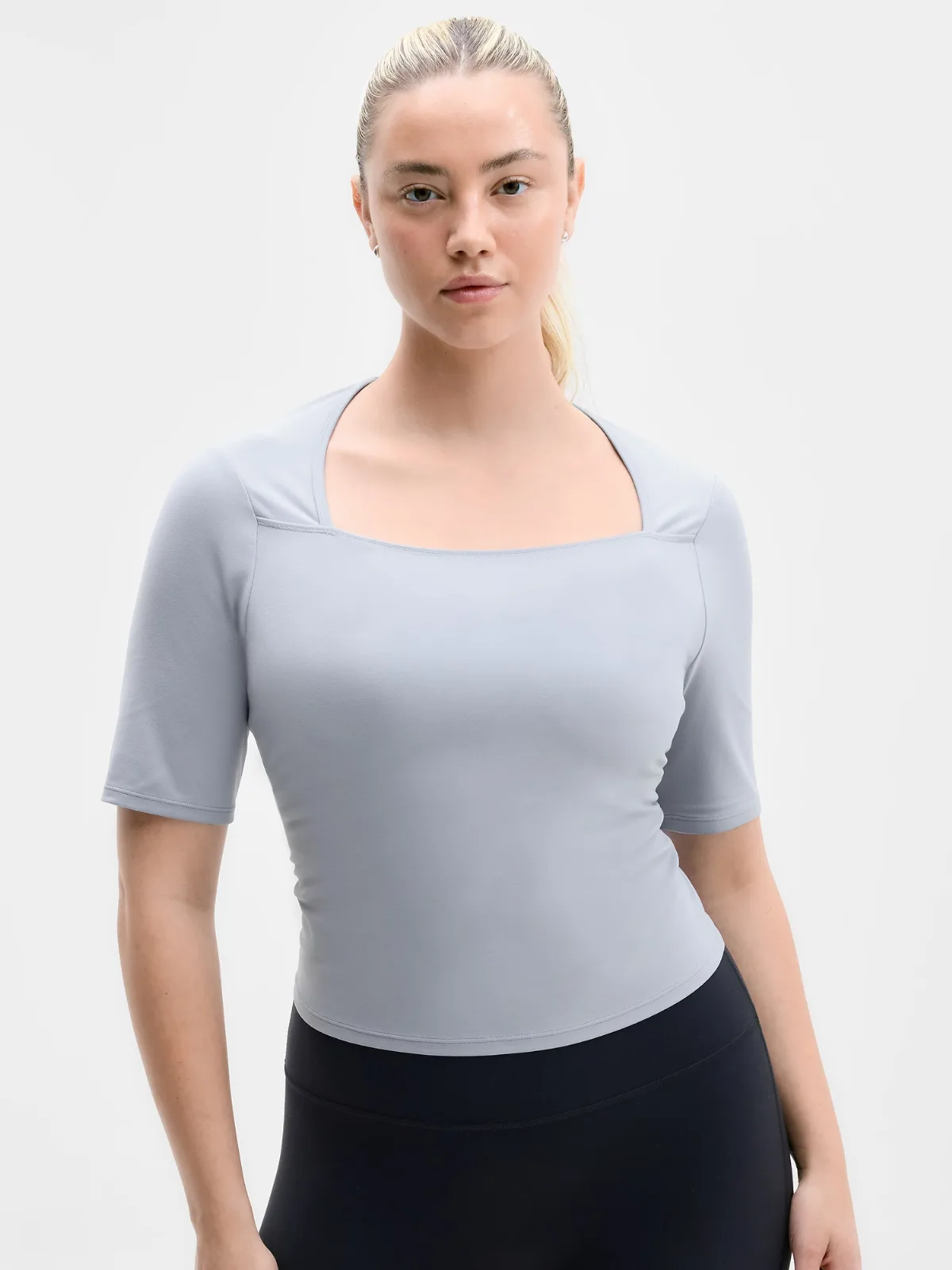 Transcend Midi Sleeve Tee by Athleta