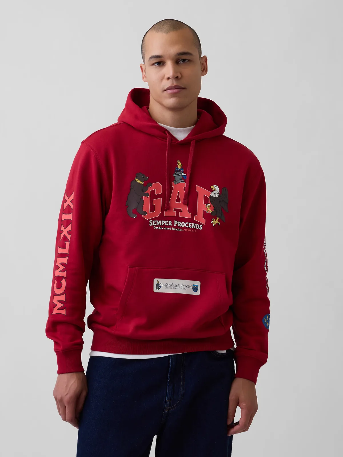 Heavyweight Logo Hoodie by Edward Crutchley by Gap