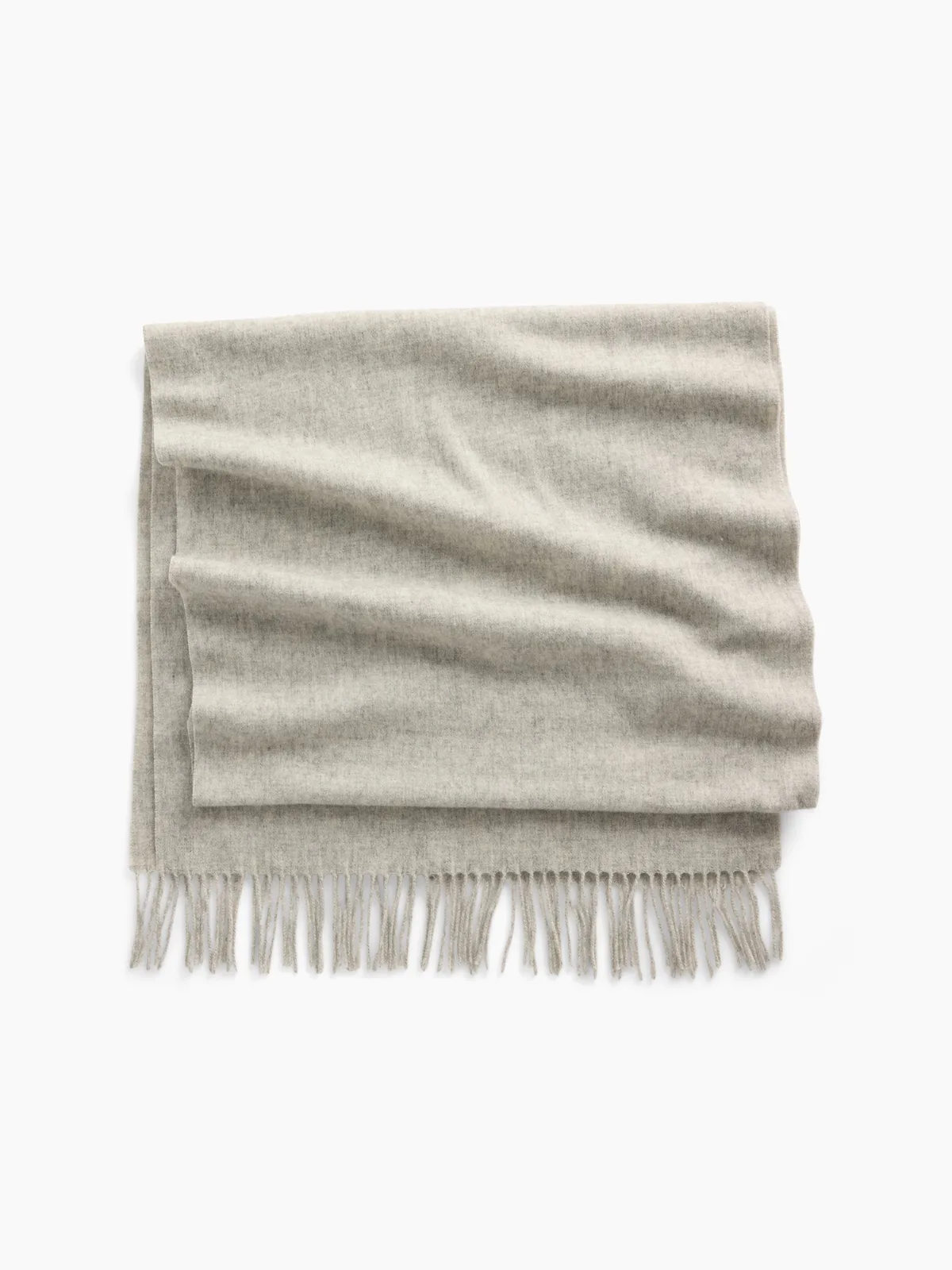 Wool-Blend Fringe Scarf by Gap